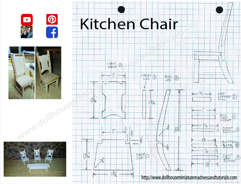 1 12 Scale Dollhouse Furniture Plans